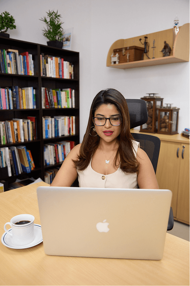 Persona estudiando en NT Learning